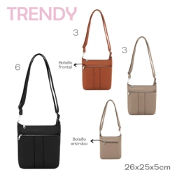 Imagen de Morral Trendy Beige