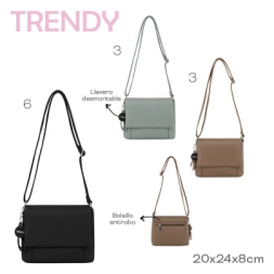Imagen de Morral Trendy Beige