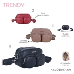 Imagen de Morral Trendy Rojo