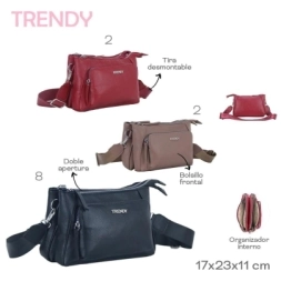Imagen de Morral Trendy Azul Oscuro