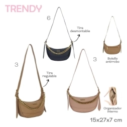 Imagen de Carterita Trendy Camel