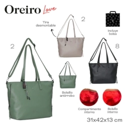 Imagen de Cartera Oreiro Beige