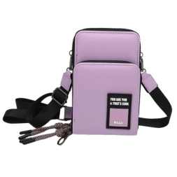 Imagen de Phone Bag Doble Muaa Negro