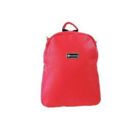 Imagen de Mochila Boerss Cuero Ecologico Rojo