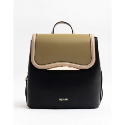 Imagen de Mochila Con Solapa Squash Negro