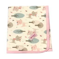 Imagen de Manta Recibidora Estampada
