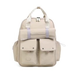 Imagen de Mochila Maternal Adventure Chimola Camel
