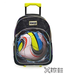 Imagen de Mochila Carro Pelota De Futbol Phi Phi Bags