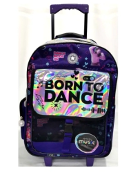 Imagen de Mochila Carro Born To Dance Lila