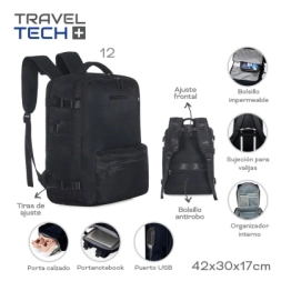 Imagen de Mochila De Viaje Travel Tech