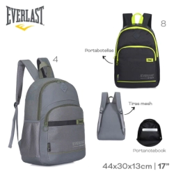 Imagen de Mochila Portanotebook Everlast Gris