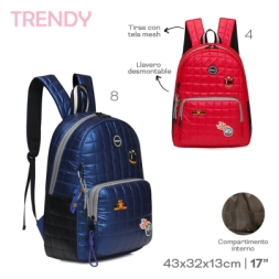 Imagen de Mochila Trendy Azul