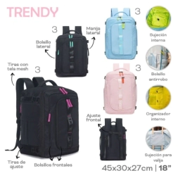 Imagen de Mochila De Viaje Trendy