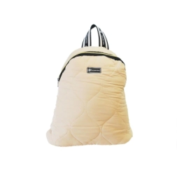 Imagen de Mochila Boerss Con Cinta Ondas Beige