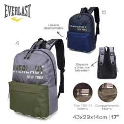 Imagen de Mochila Everlast Gris