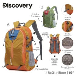 Imagen de Mochila Camping Discovery Naranja