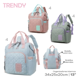 Imagen de Mochila Trendy Celeste