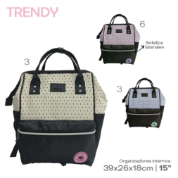Imagen de Mochila Trendy Beige