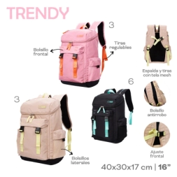 Imagen de Mochila Trendy Beige