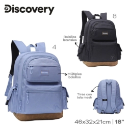 Imagen de Mochila Discovery Negro