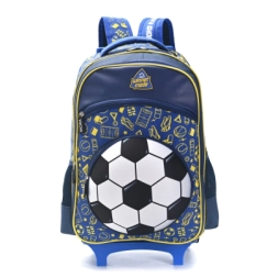Imagen de Mochila Carro Lets Play Sports Blue Pelota Termofor 32x45 Skora