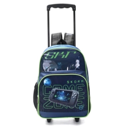 Imagen de Mochila Carro Gamer Game Zone Con Llavero 16