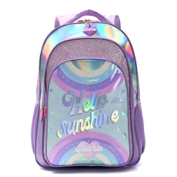 Imagen de Mochila Lettering Hello Sunshine Con Llavero