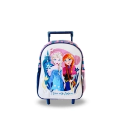 Imagen de Mochila Frozen 12'' Nature Line Con Carro Blanco