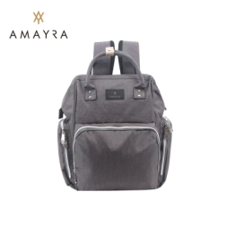 Imagen de Mochila Maternal Amayra Gris
