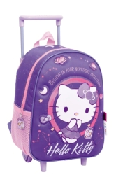 Imagen de Mochila Hello Kitty 12'' Carro Mystical Violeta