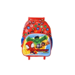 Imagen de Mochila Spidey 12'' Con Carro Rojo