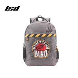 Imagen de Mochila Dinosaurios Lsyd Gris