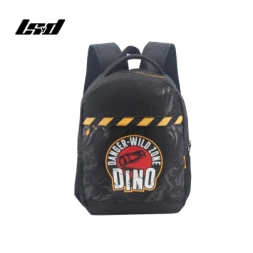 Imagen de Mochila Dinosaurios Lsyd Negro