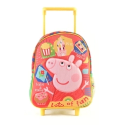 Imagen de Mochila Peppa Pig Paly Dance C/carro 12