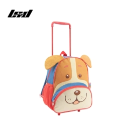 Imagen de Mochila C/ Carro Animalitos Lsyd Naranja