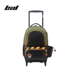 Imagen de Mochila C/ Carro Dino Danger Verde