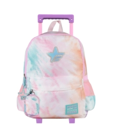 Imagen de Mochila Footy 18'' Carro Big Kids Batik Rosa