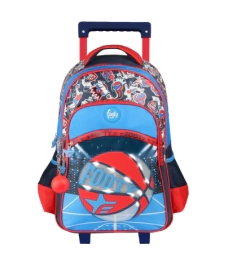 Imagen de Mochila Footy 18'' Carro Jump Con Led Rojo