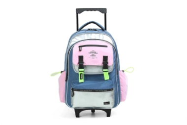 Imagen de Mochila Colorblock Carro Chimola Azul