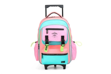 Imagen de Mochila Colorblock Carro Chimola Coral