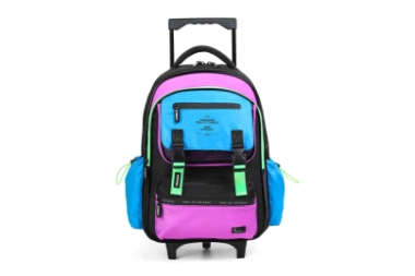 Imagen de Mochila Colorblock Carro Chimola Negro
