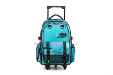 Imagen de Mochila Graffiti Carro Chimola Verde
