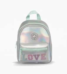 Imagen de Mochila Espalda Chica Linea Love Footy Verde