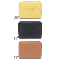 Imagen de Billetera Nador Doble Cierre Skora 13x10x4cm