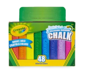 Imagen de Tizas X 48 Unidades Colores Surtidos Crayola