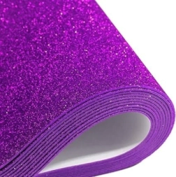 Imagen de Goma Eva X10 C/brillo Lila 40x60