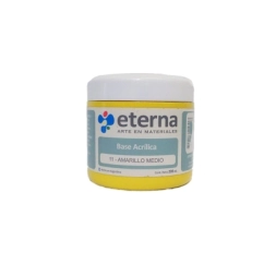Imagen de Base Acrilica Amarillo Medio 200ml Eterna