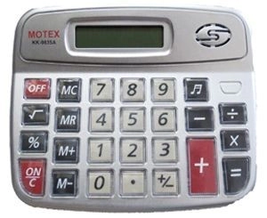 Imagen de Calculadora Escritorio Motex 8 Digitos 9835a