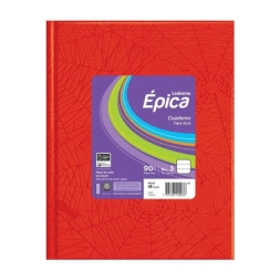 Imagen de Cuaderno Epica N3 Araña Rojo Ray. 48hjs.