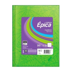 Imagen de Cuaderno Epica N3 Araña V. Manzana Ray. 48hjs